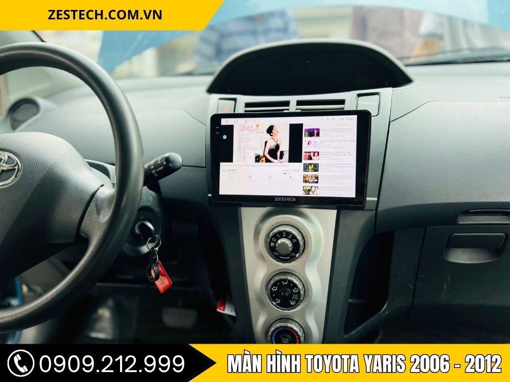 Màn hình toyota yaris 2006 - 2012