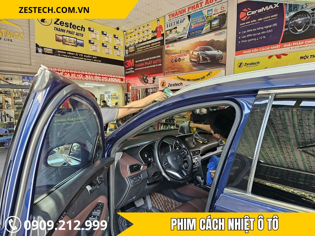 Dán Phim Cách Nhiệt Ô Tô Tại Dĩ An _ Địa Chỉ Uy Tín.