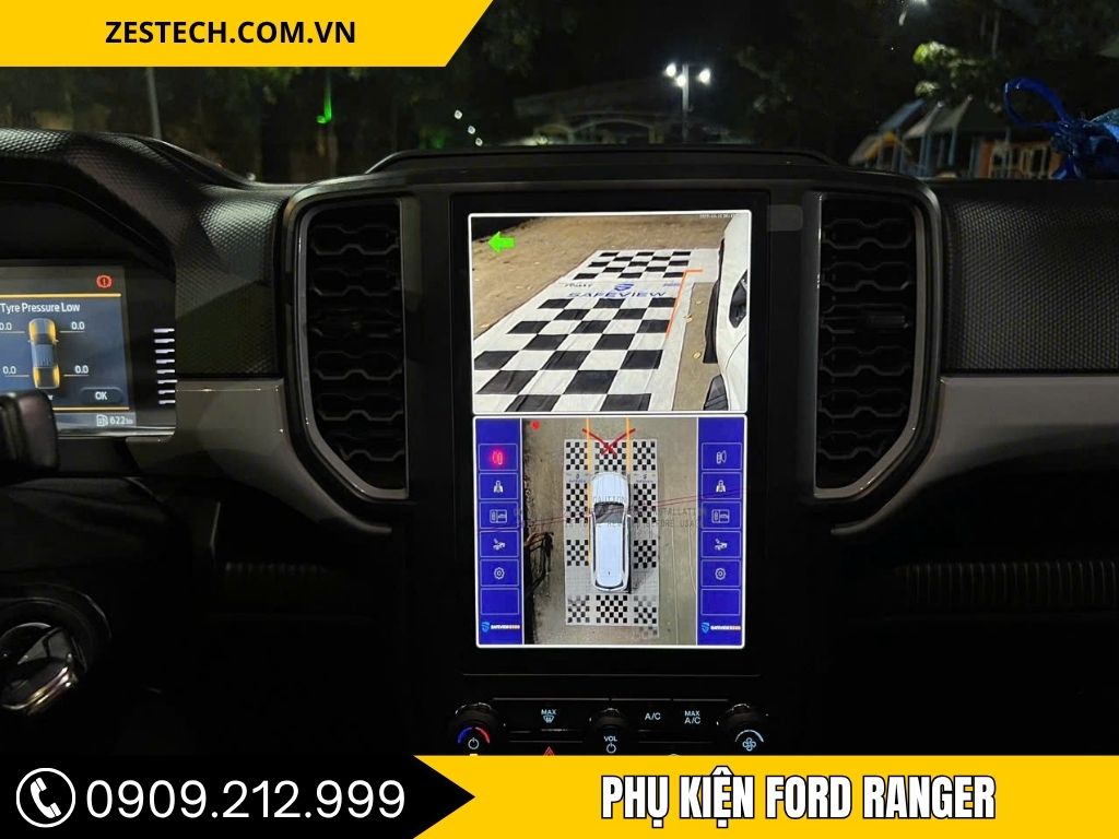 Phụ Kiện camera 360 Xe Bán Tải Ford Ranger