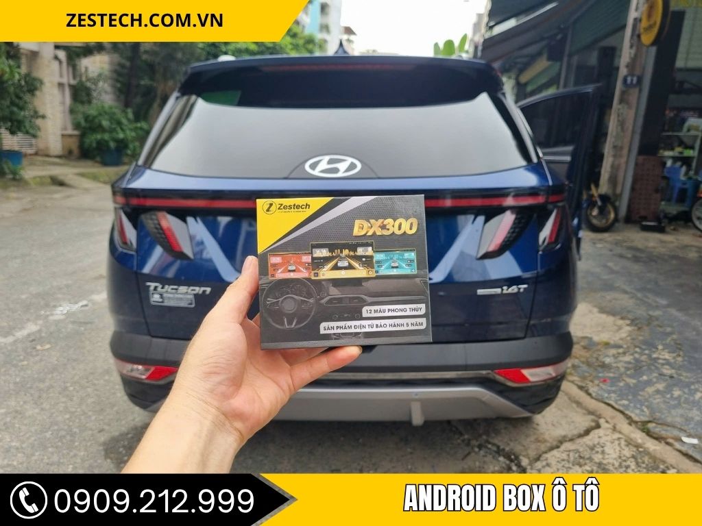Phụ kiện ANDROI BOX Ô TÔ hyundai tucson