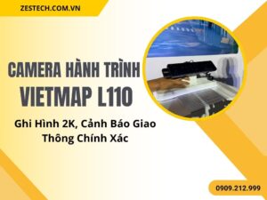 Camera Hành Trình VietMap L110 – Ghi Hình 2K, Cảnh Báo Giao Thông Chính Xác