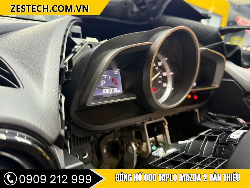 Đồng hồ Odo Taplo Mazda 2 bản thiếu