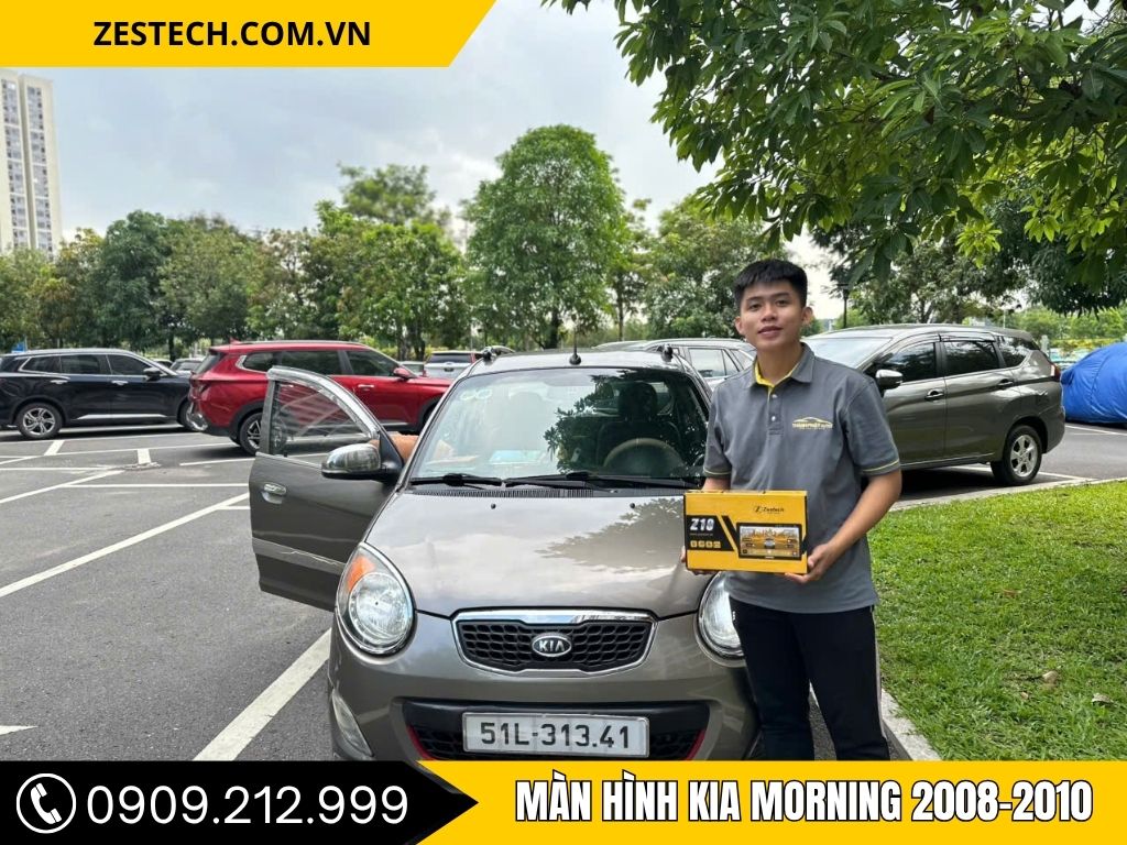 Màn hình Kia Morning 2008-2010