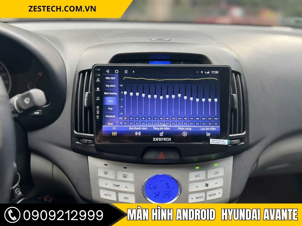 Màn Hình Android Hyundai Avante