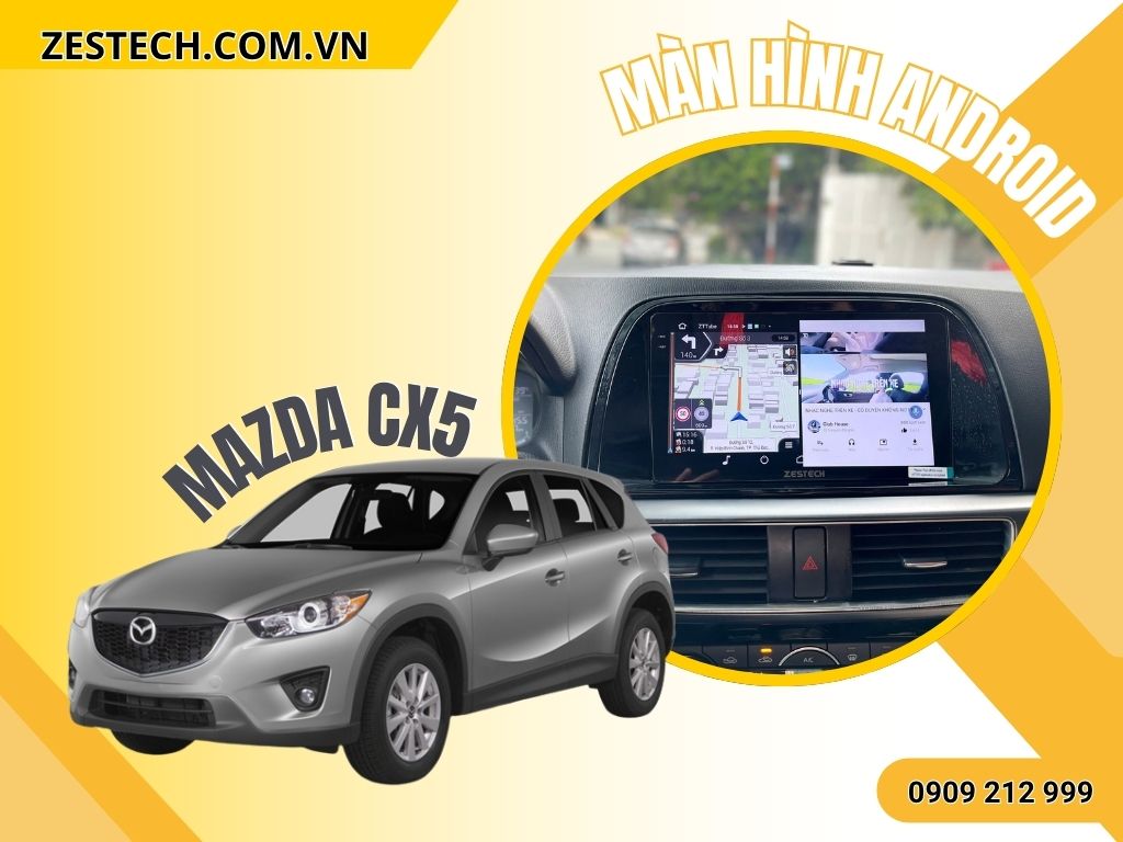 Màn hình Mazda CX5 2016