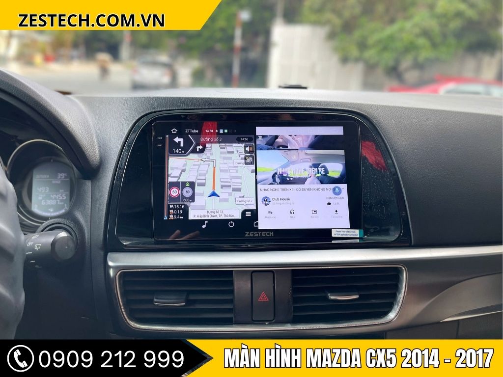 Màn hình Mazda CX5 2017