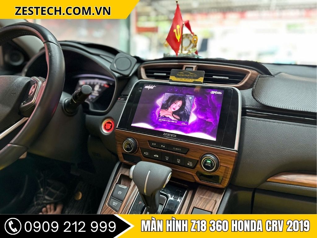 Màn hình Z18 360 Honda CRV 2019