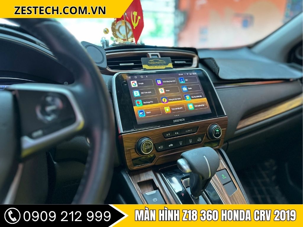 Màn hình Z18 360 Honda CRV 2019