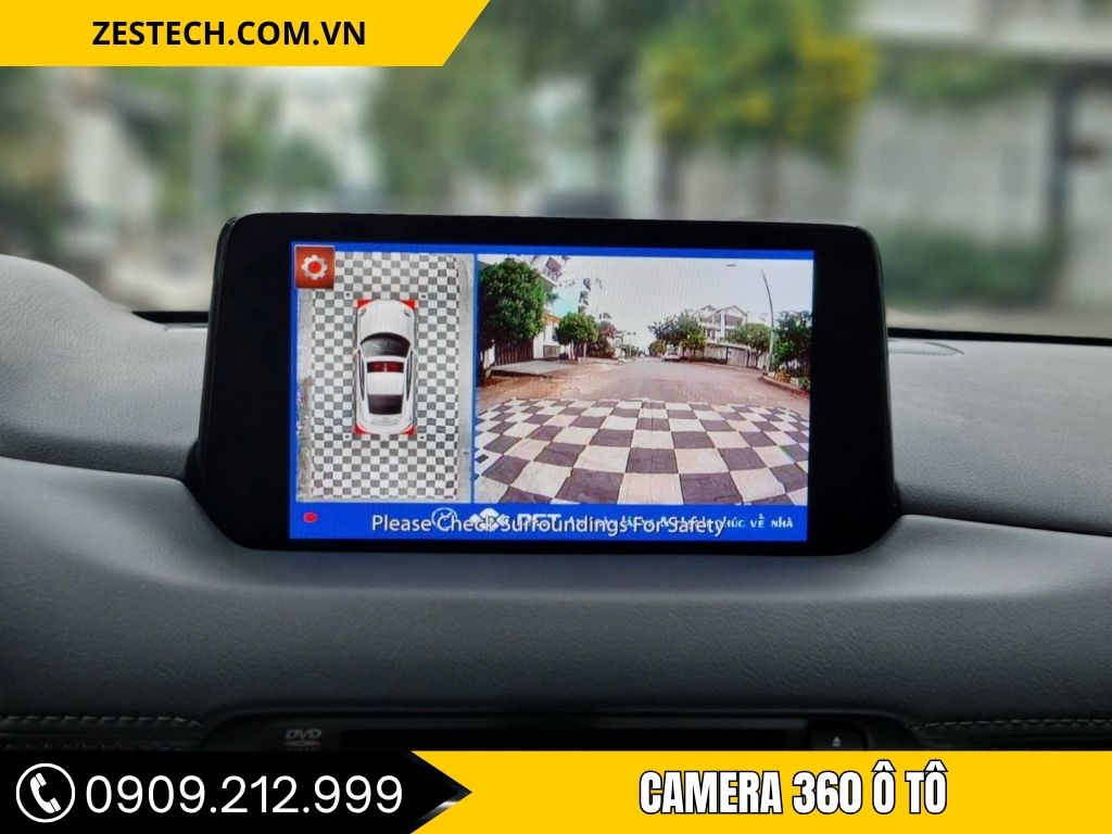 Camera 360 ô tô Mazda CX5 2026