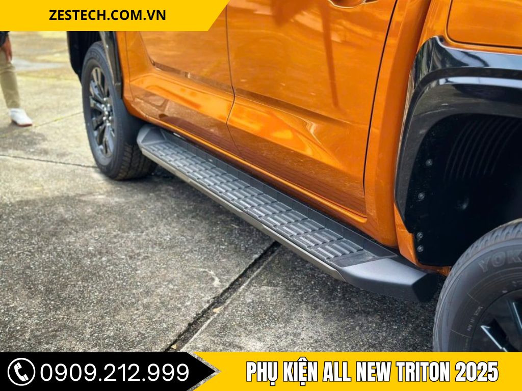 Bậc bước chân triton 2025