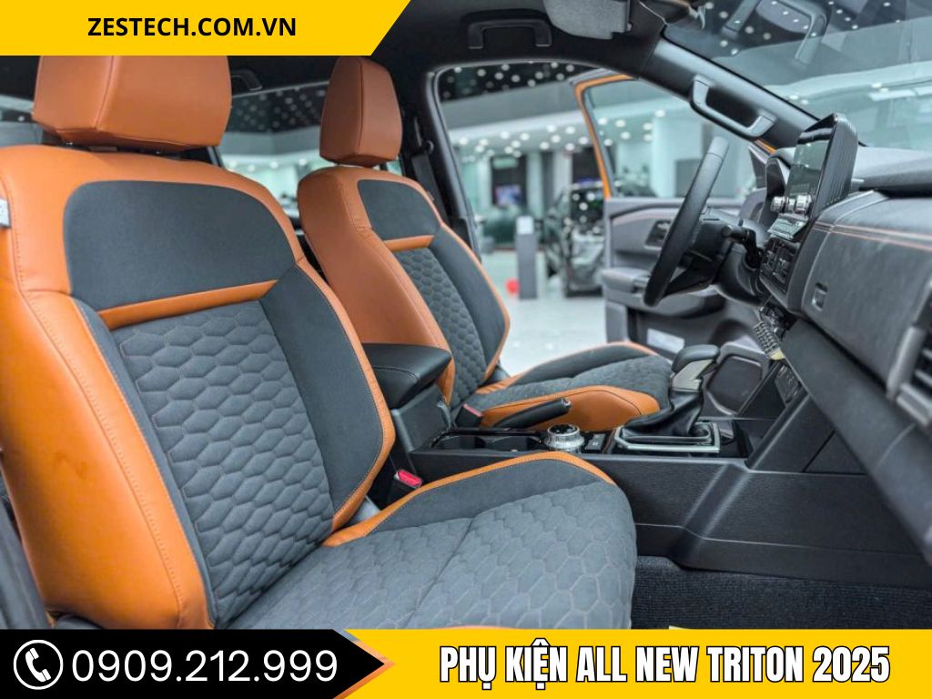 Bọc ghế cho mitsubishi triton 2025