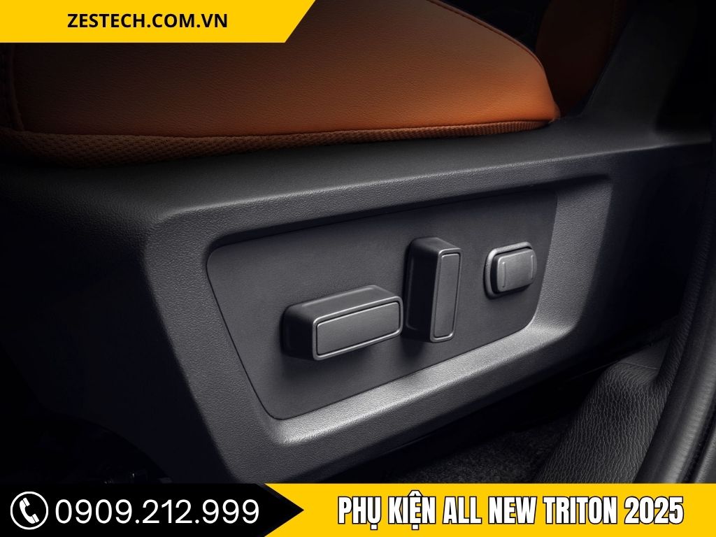 Độ ghế chỉnh điện cho triton 2025