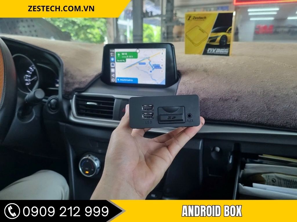 Android box cho xe Mazda 3 2026