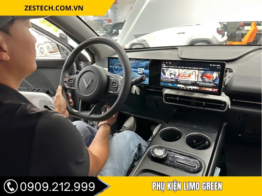 Phụ kiện Limo Green tại Bình Dương – Nâng cấp công nghệ cho xe với màn hình Android thông minh, cải thiện trải nghiệm lái xe và giải trí.