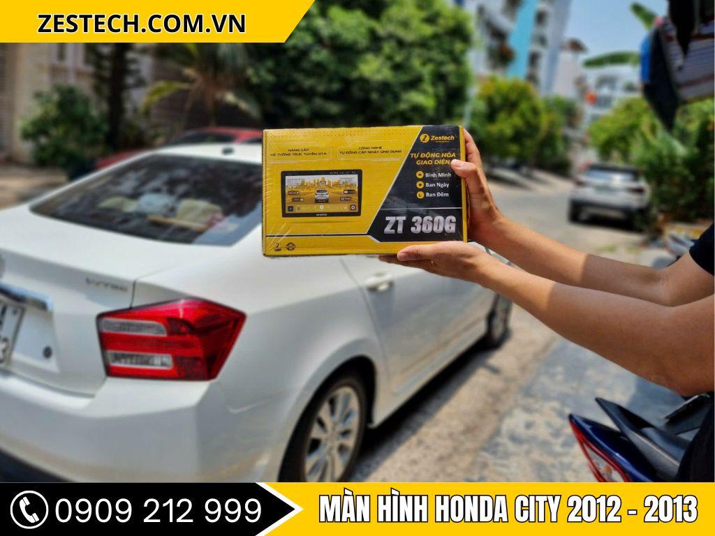 Màn hình Honda City 2012-2013