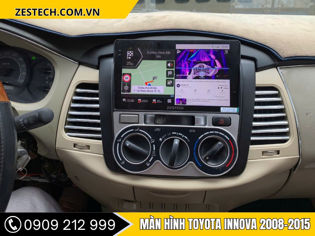 Màn hình Toyota Innova 2008-2015