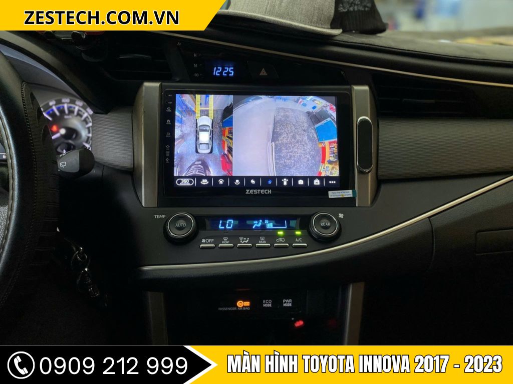 Màn Hình Android Toyota Innova 2017-2023