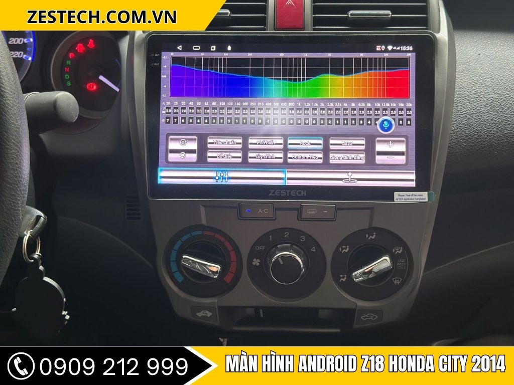 Màn hình Android Z18 Honda City 2014