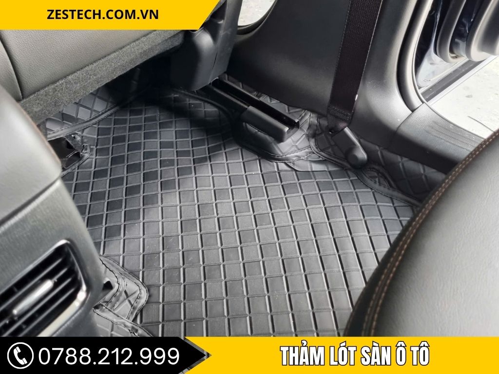 Thảm lót sàn ô tô Đồng Nai _ Chất liệu cao su tự nhiên, mềm dẻo, chống trơn trượt