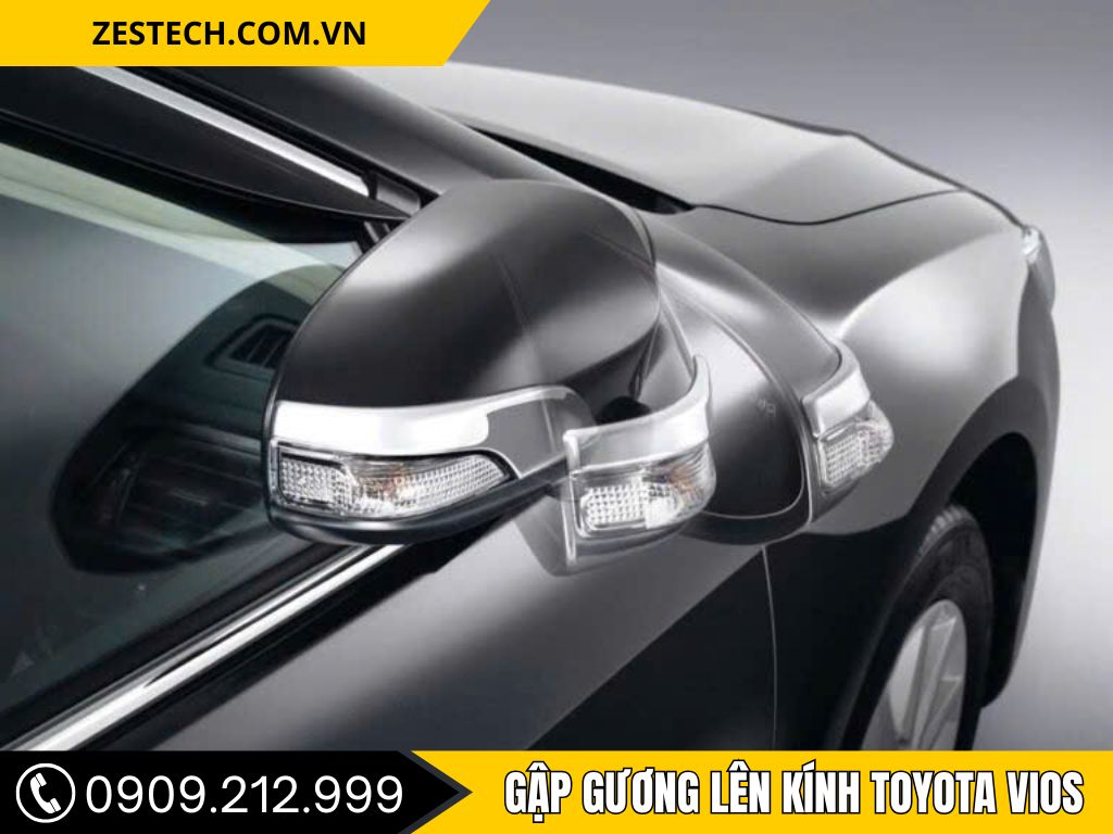 Gập Gương Lên Kính Toyota Vios