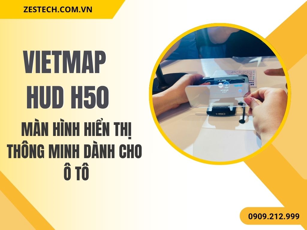 Vietmap Hud H50 - Màn hình hiển thị thông minh
