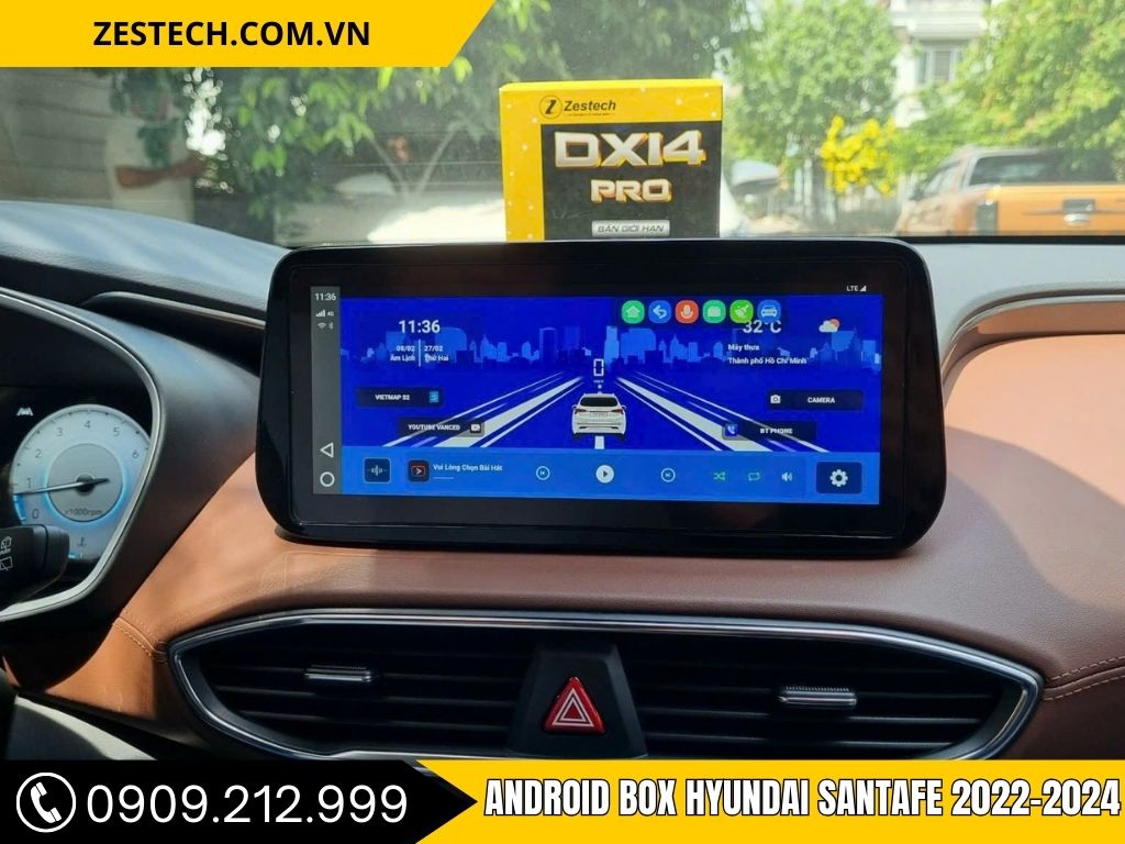 Android Box Hyundai SantaFe 2022–2024