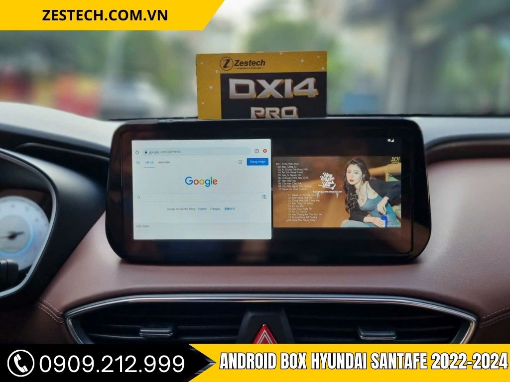 Android Box Hyundai SantaFe 2022–2024