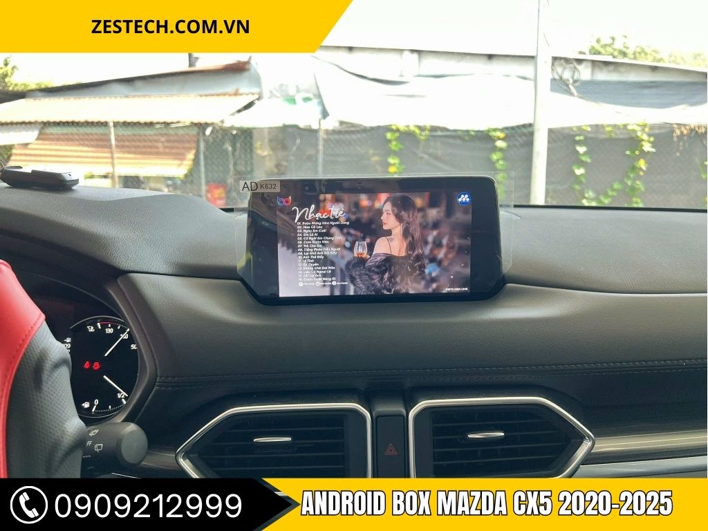 Android Box cho xe Mazda CX5 2020-2025 tại Thành Phát Auto, nâng cấp hệ thống giải trí thông minh với màn hình cảm ứng sắc nét và tính năng kết nối đa dạng.