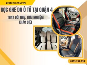 Hình Ảnh Bọc Ghế Da Ô Tô Tại Quận 4