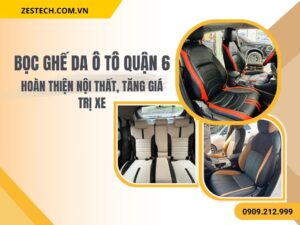 Hình Ảnh Bọc Ghế Da Ô Tô Tại Quận 6