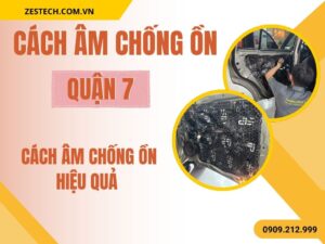 Cách Âm Chống Ồn Ô Tô