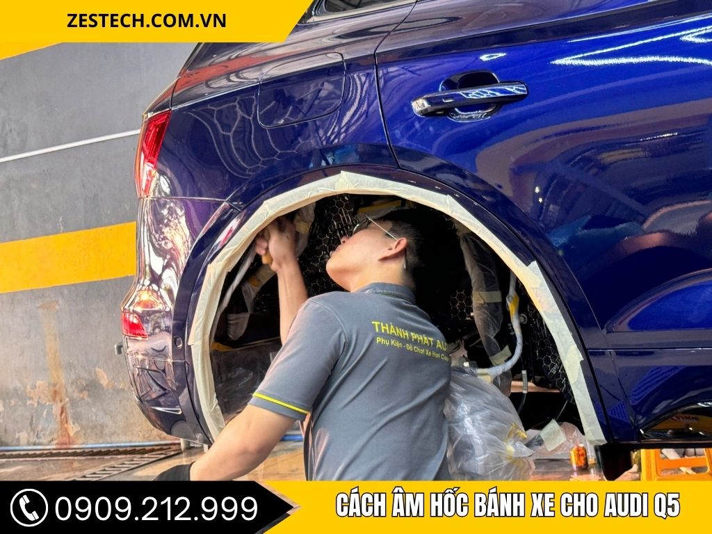 Cách Âm Hốc Bánh Xe Cho Audi Q5