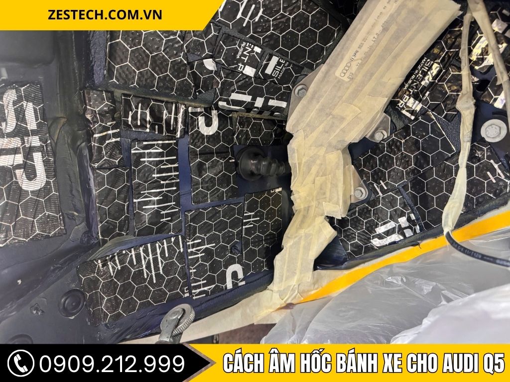 Hình Ảnh Cách Âm Hốc Bánh Xe 