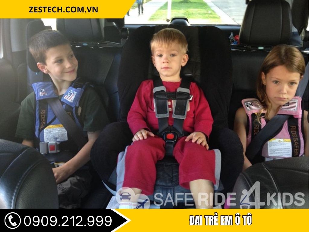 Đai Trẻ Em Ô Tô – Giải Pháp Bảo Vệ Bé Khi Di Chuyển