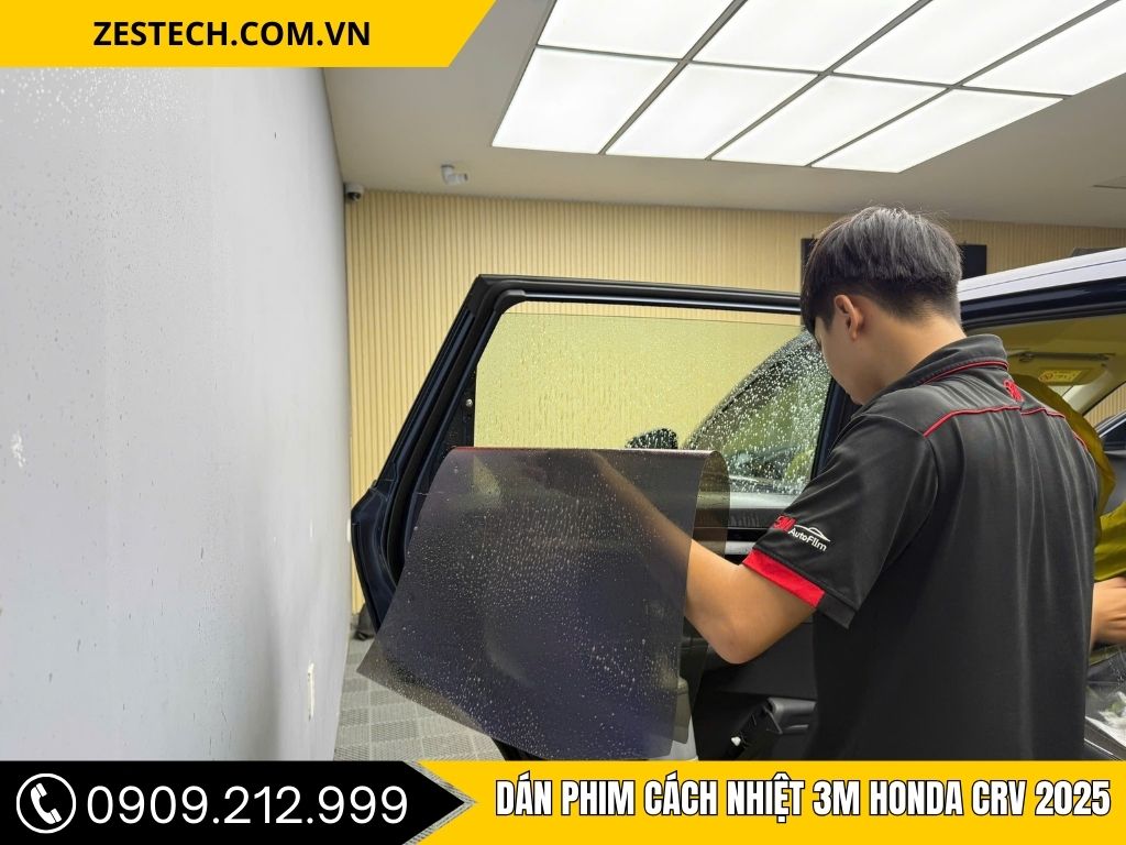 Hình Ảnh Dán Phim Cách Nhiệt 3M Honda CRV 2025
