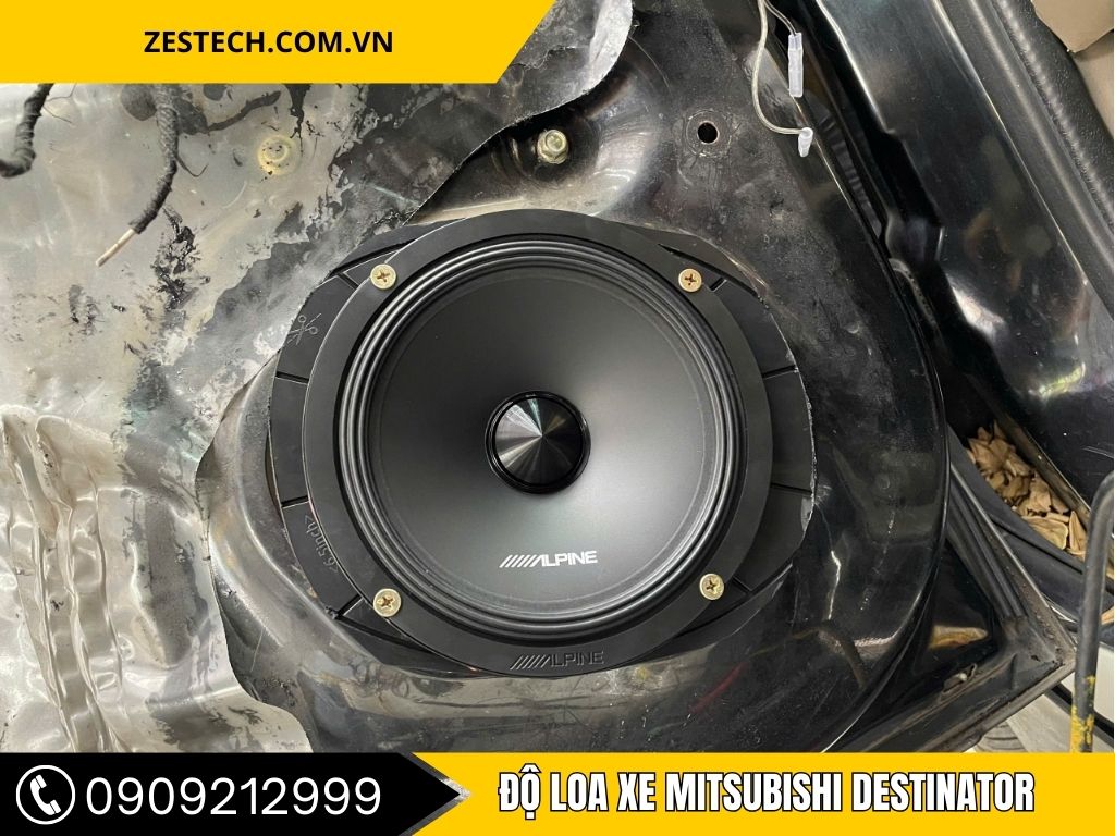 Độ Loa Xe Mitsubishi Destinator - Nâng Cấp Hệ Thống Âm Thanh