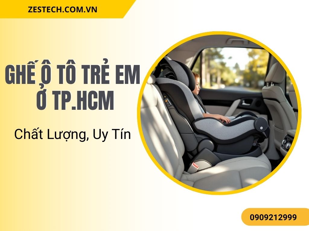 Mua ghế ô tô trẻ em ở TP.HCM chất lượng giúp bé ngồi thoải mái và an toàn, giảm thiểu rủi ro khi xe gặp sự cố.