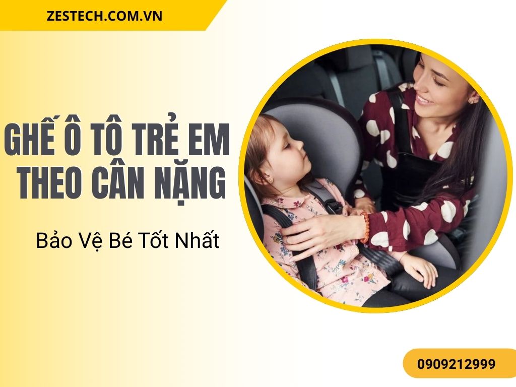 Khi lựa chọn ghế ô tô trẻ em theo cân nặng, bạn đang giúp bảo vệ bé yêu khỏi mọi tác động không mong muốn, đảm bảo sự an toàn tuyệt đối.