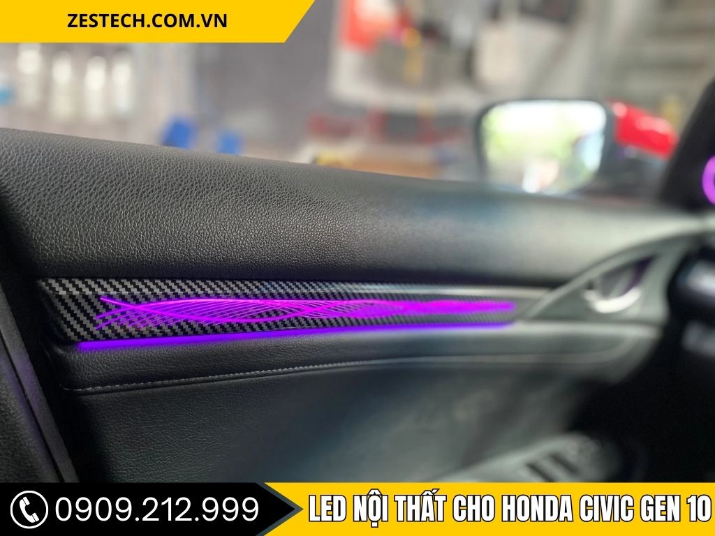 LED Nội Thất Honda Civic Gen 10