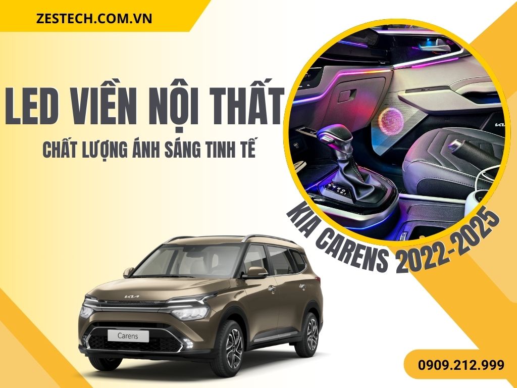 LED Nội Thất Kia Carens 2022–2025