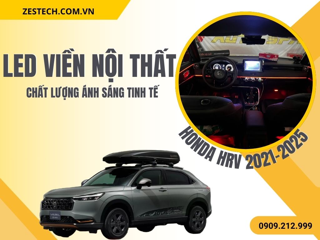 LED Nội Thất Honda HRV 2021–2025