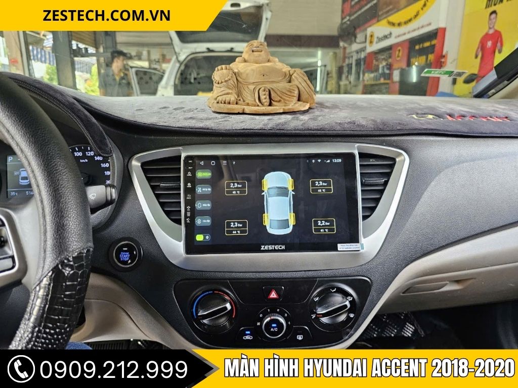 Màn Hình Hyundai Accent 2018-2020