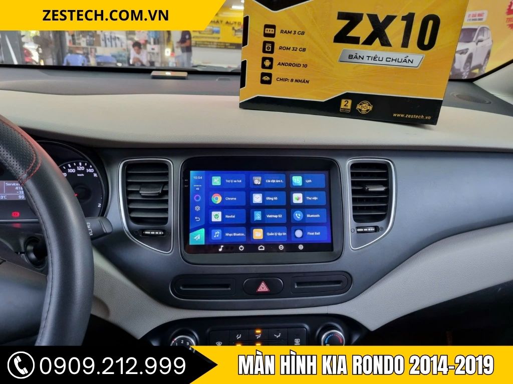 Hình Ảnh Màn Hình Kia Rondo 2014, 2015, 2016, 2017, 2018, 2019