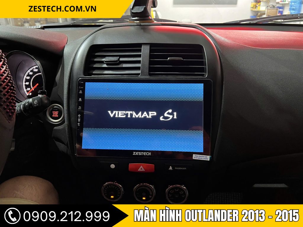 Hình Ảnh Màn Hình Android Cho Mitsubishi Outlander 2013, 2014, 2015