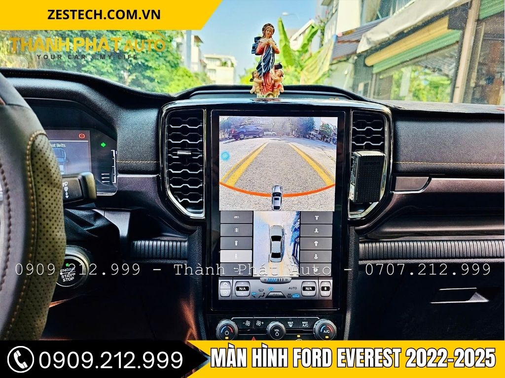 Màn Hình Ford Everest 2022-2025 – Tính Năng Hiện Đại