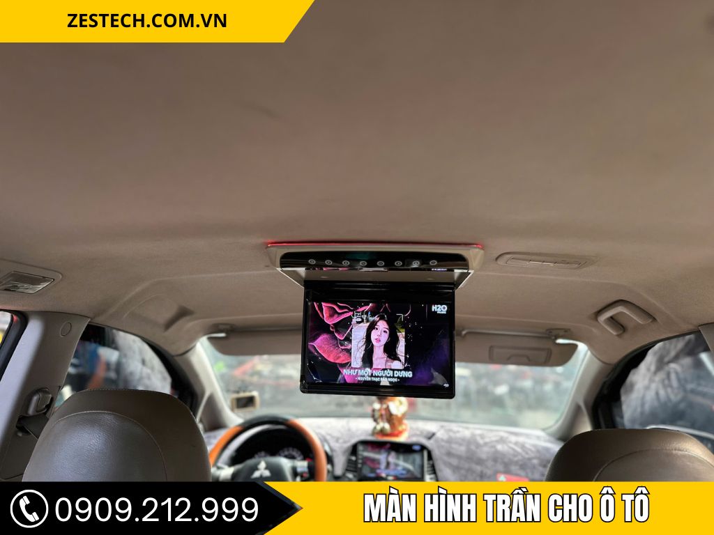 Hình Ảnh Màn Hình Trần Cho Ô Tô