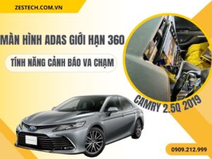 Màn hình ADAS giới hạn 360 Xe Camry 2.5q 2019