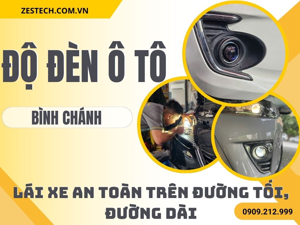 Độ Đèn Ô Tô Tại Bình Chánh