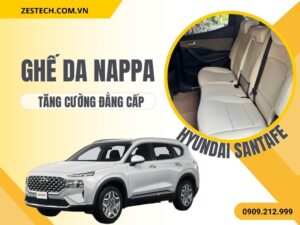 ghế da nappa cho santafe