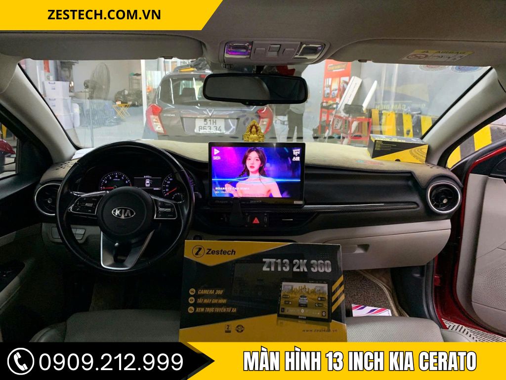 Màn Hình 13 Inch Xe Kia Cerato